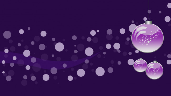 Обои картинки фото праздничные, векторная графика , новый год, шары, фон