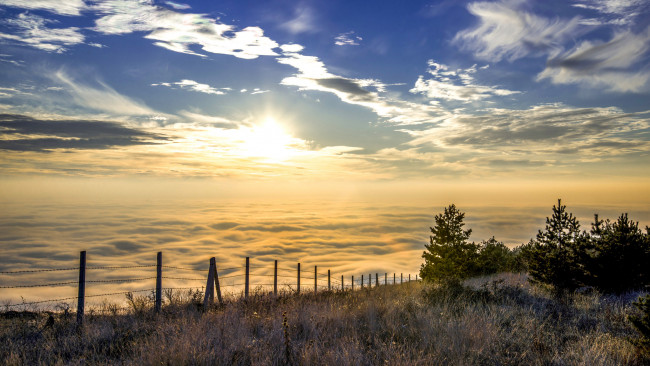 Обои картинки фото природа, восходы, закаты, рассвет