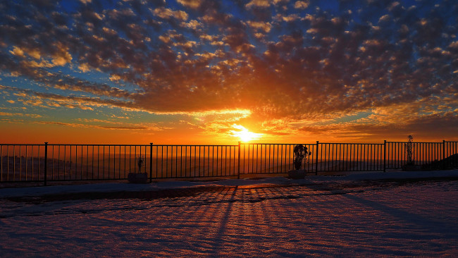 Обои картинки фото природа, восходы, закаты, рассвет