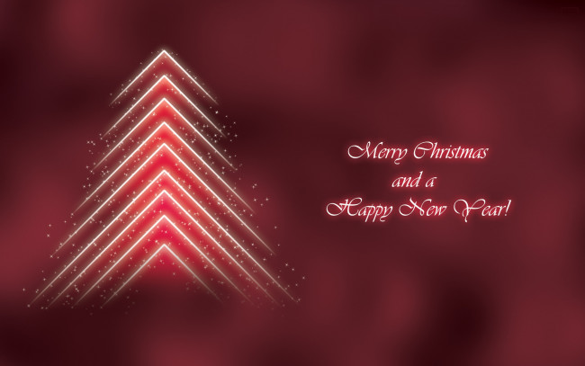 Обои картинки фото праздничные, векторная графика , новый год, фон, ель