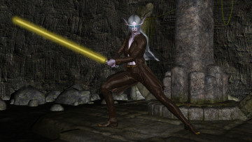 Картинка 3д+графика эльфы+ elves фон взгляд эльфийка