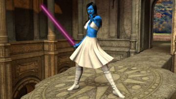 Картинка 3д+графика существа+ creatures фон девушка взгляд