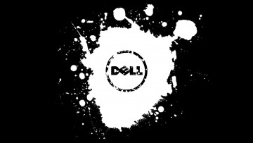 Картинка компьютеры dell логотип фон