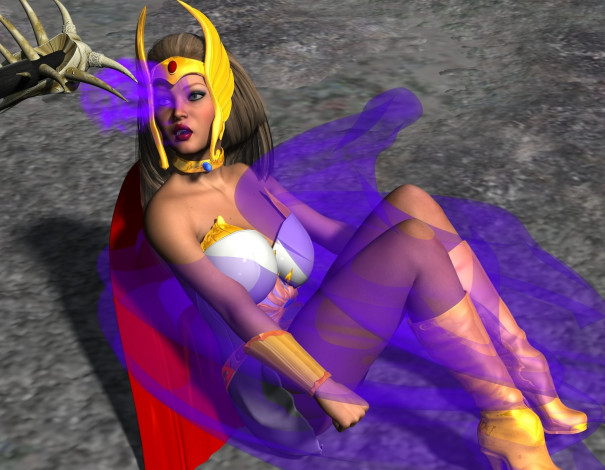 Обои картинки фото 3д графика, фантазия , fantasy, взгляд, девушка, фон