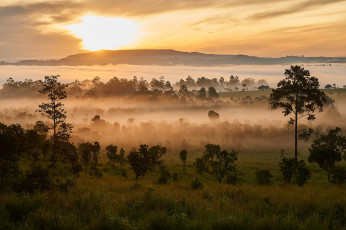 Картинка природа восходы закаты простор
