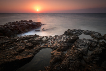 Картинка природа восходы закаты простор