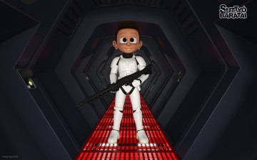 Картинка 3д+графика мультфильмы+и+в+игры comic starwars