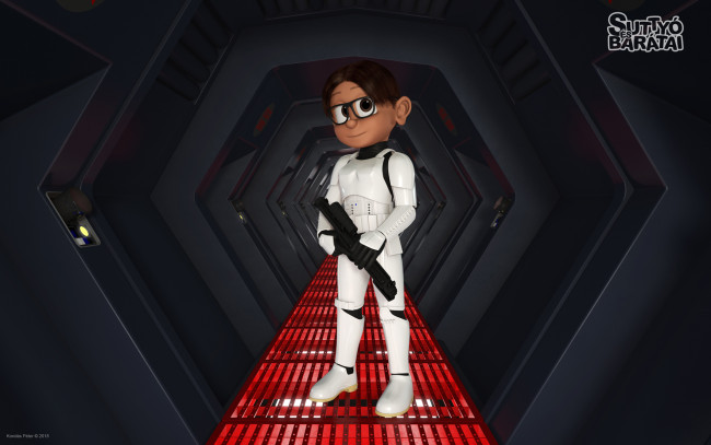 Обои картинки фото 3д графика, мультфильмы и в игры, comic, starwars