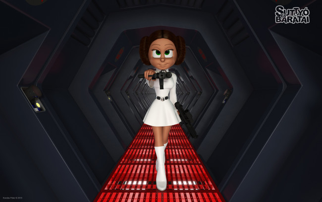 Обои картинки фото 3д графика, мультфильмы и в игры, comic, starwars