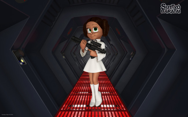 Обои картинки фото 3д графика, мультфильмы и в игры, comic, starwars