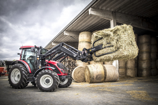 Обои картинки фото техника, фронтальные погрузчики, valtra