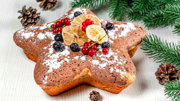 Картинка праздничные угощения пряник