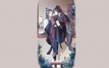 Картинка аниме mo+dao+zu+shi вэй усянь лань ванцзы окно