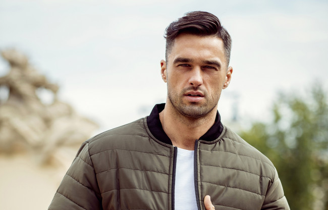 Обои картинки фото мужчины, - unsort, куртка