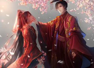 Картинка аниме the+husky+and+his+white+cat+shizun the husky and his white cat shizun