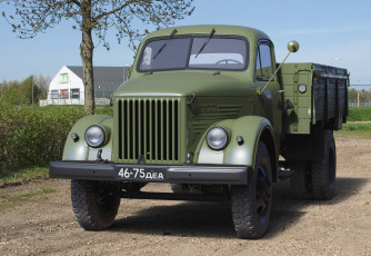 Картинка газ-+51 автомобили газ+грузовики газ- 51 автомобиль грузовик ретро