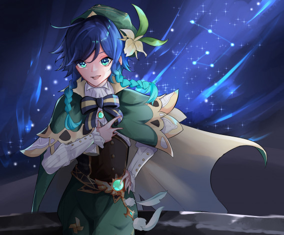 Обои картинки фото аниме, genshin impact, genshin, impact