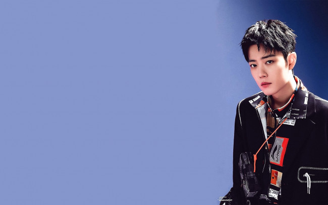 Обои картинки фото мужчины, xiao zhan, актер, рубашка, куртка