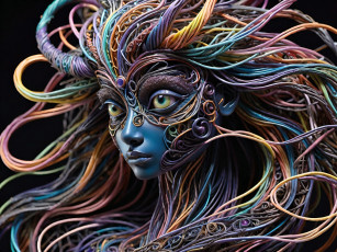 Картинка 3д+графика существа+ creatures нейросети графика нейроарт ai art нейронные сети рисунки нейро искусство