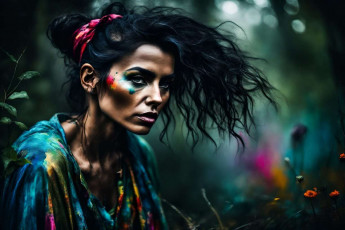 Картинка 3д+графика портрет+ portraits нейросети графика нейроарт ai art нейронные сети рисунки нейро искусство