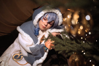 Картинка девушки anya+rainbow костюм образ ёлка