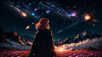 Картинка аниме unknown +другое+ нейросети графика нейроарт ai art нейронные сети рисунки нейро искусство