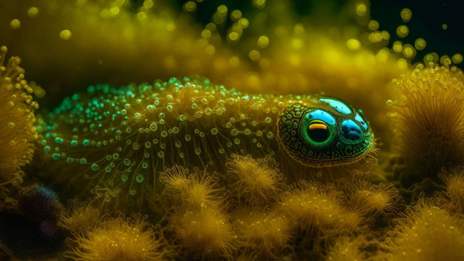 Обои картинки фото 3д графика, существа , creatures, нейросети, графика, нейроарт, ai, art, нейронные, сети, рисунки, нейро, искусство