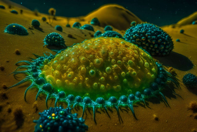 Обои картинки фото 3д графика, существа , creatures, нейросети, графика, нейроарт, ai, art, нейронные, сети, рисунки, нейро, искусство