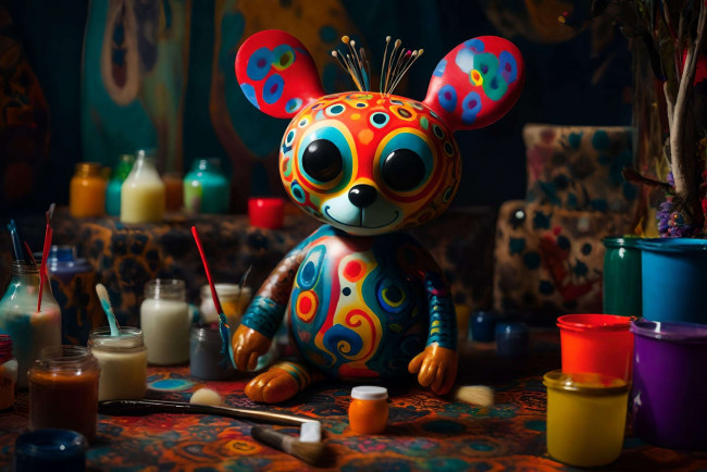 Обои картинки фото 3д графика, существа , creatures, нейросети, графика, нейроарт, ai, art, нейронные, сети, рисунки, нейро, искусство