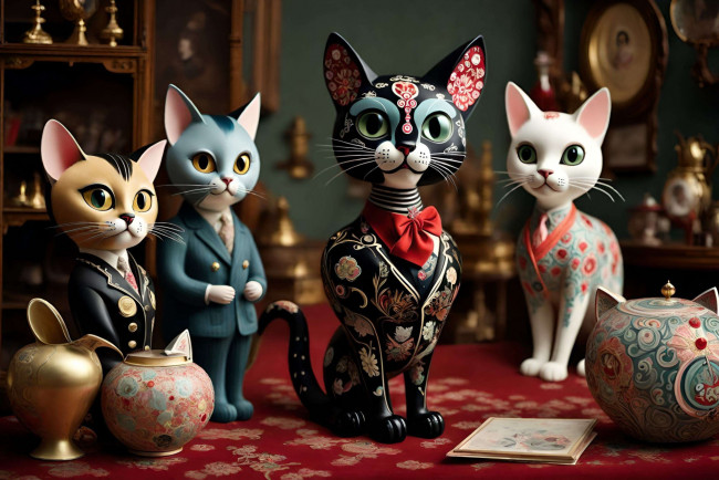 Обои картинки фото 3д графика, животные , animals, нейросети, графика, нейроарт, ai, art, нейронные, сети, рисунки, нейро, искусство