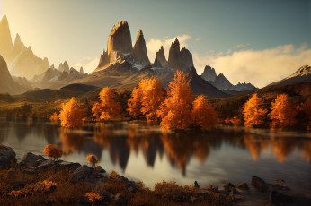 Картинка разное компьютерный+дизайн пейзаж