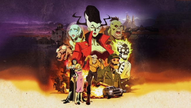 Обои картинки фото creature commandos , сериал 2024 – , мультфильмы, creature commandos, сreature, сommandos, мультфильм, монстры, коммандос, анимационный, супергеройский, телесериал, комиксы, dc, сomics, studios, warner, bros, animation, hbo, max