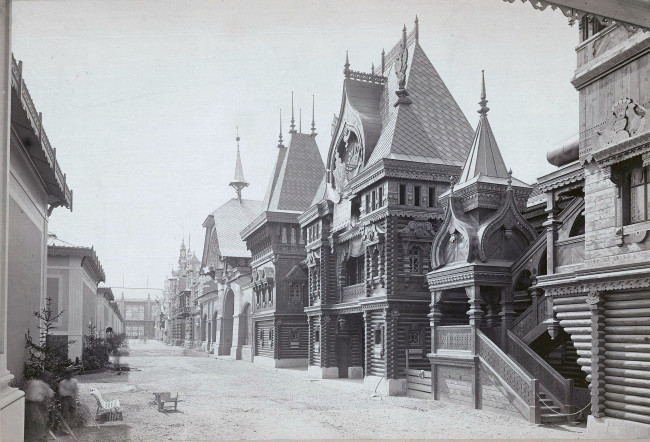 Обои картинки фото города, - здания,  дома, франция, париж, выставка, 1878, русский, павильон, всемирная