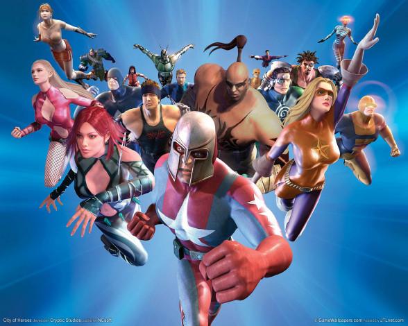 Обои картинки фото видео, игры, city, of, heroes