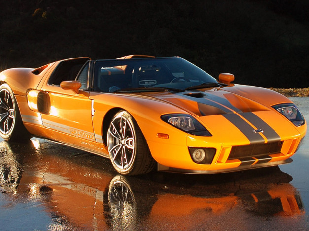 Обои картинки фото ford, gt40, автомобили