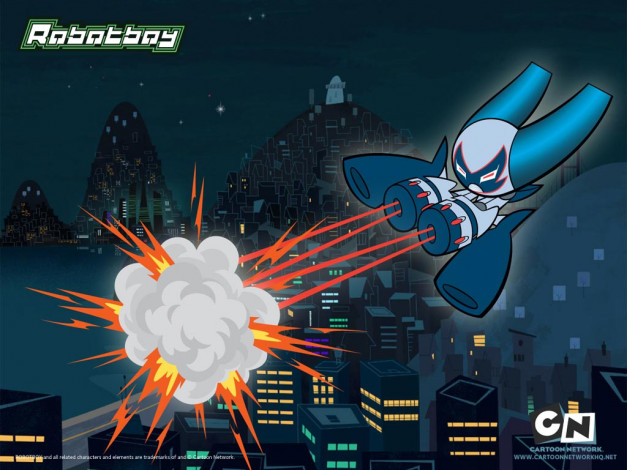 Обои картинки фото мультфильмы, robotboy