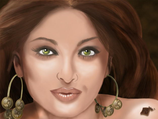 Обои картинки фото рисованные, люди