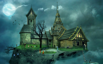 Картинка фэнтези иные миры времена