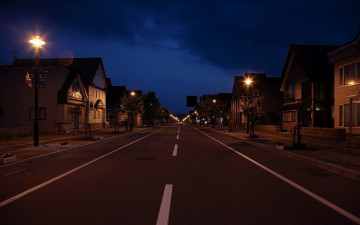 Картинка города огни ночного