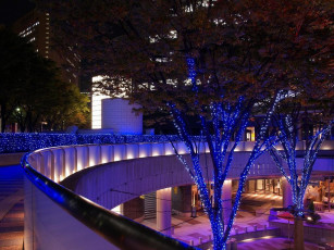 Картинка города огни ночного