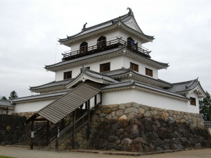 Картинка города замки Японии