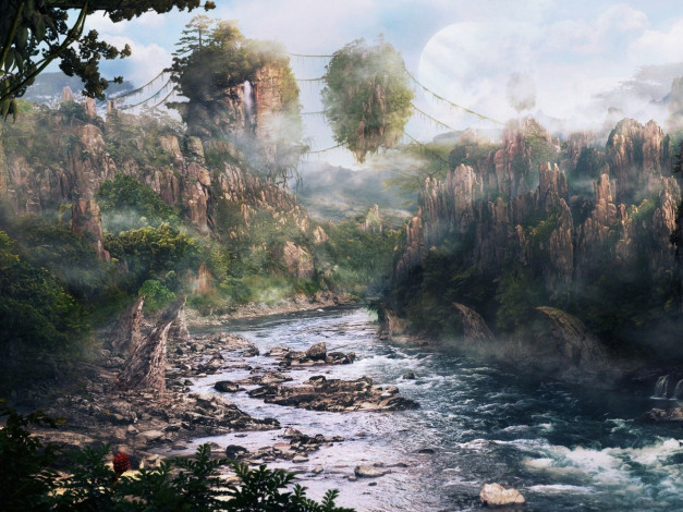 Обои картинки фото фэнтези, пейзажи