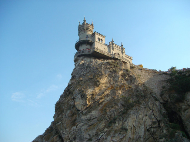 Обои картинки фото города, ласточкино, гнездо, украина