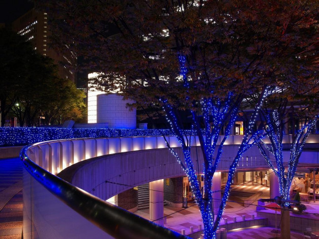 Обои картинки фото города, огни, ночного