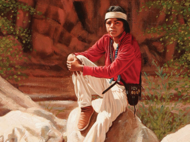 Обои картинки фото larry, riley, рисованные