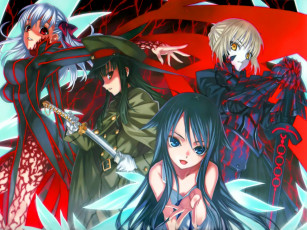 Картинка аниме weapon blood technology