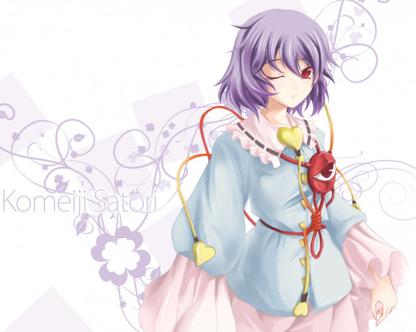 Обои картинки фото аниме, touhou