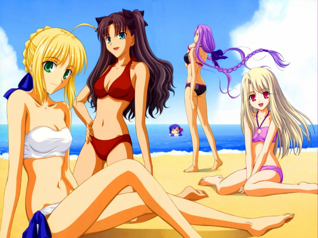 Обои картинки фото аниме, fate, stay, night