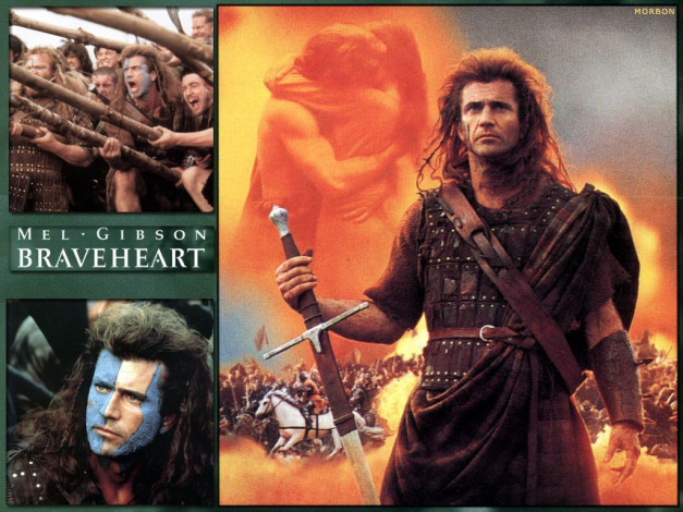 Обои картинки фото braveheart, кино, фильмы