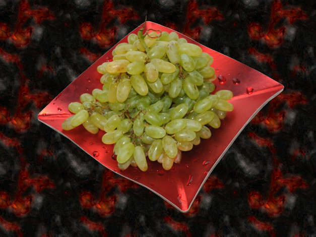 Обои картинки фото еда, виноград
